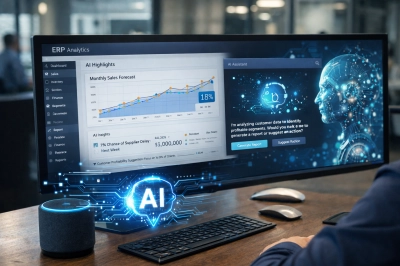 ERP’de Yapay Zekâ Dönemi: Konuşarak Rapor Alma ve Yönetim