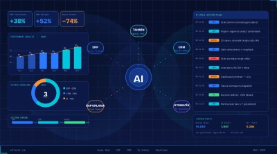Yapay Zekâ ERP, CRM ve Raporlama Sistemlerini Nasıl Değiştiriyor?